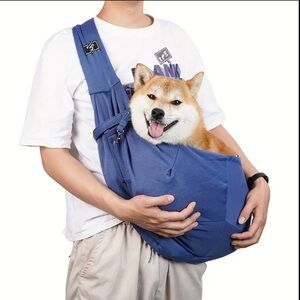 Blue Dog or Cat Sling Carrier